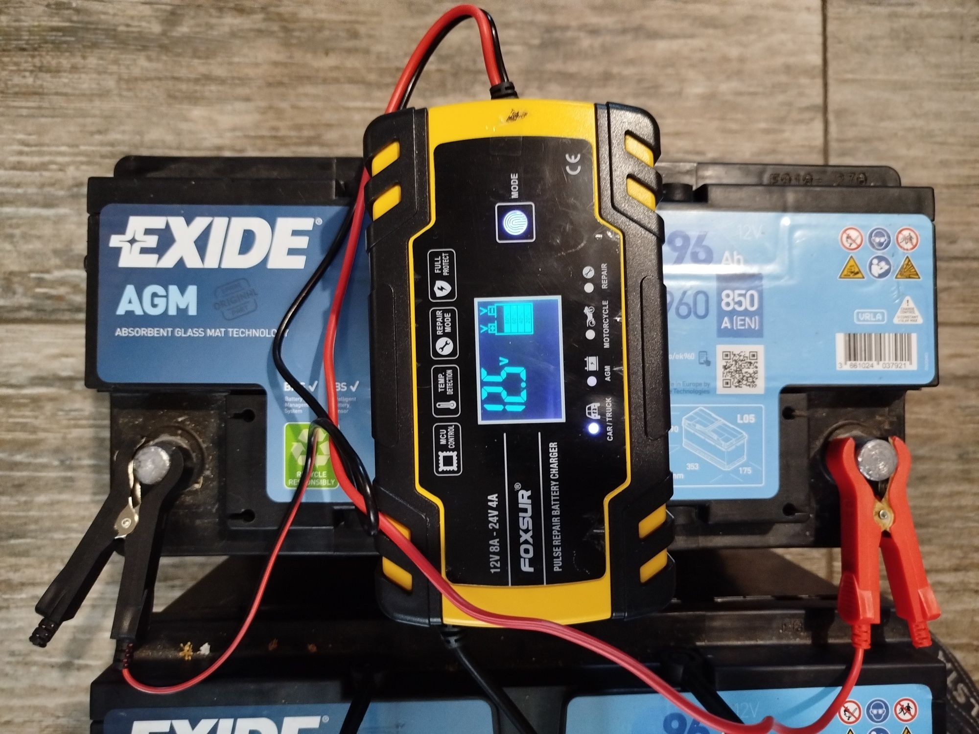 AGM 96ah 850A Exide