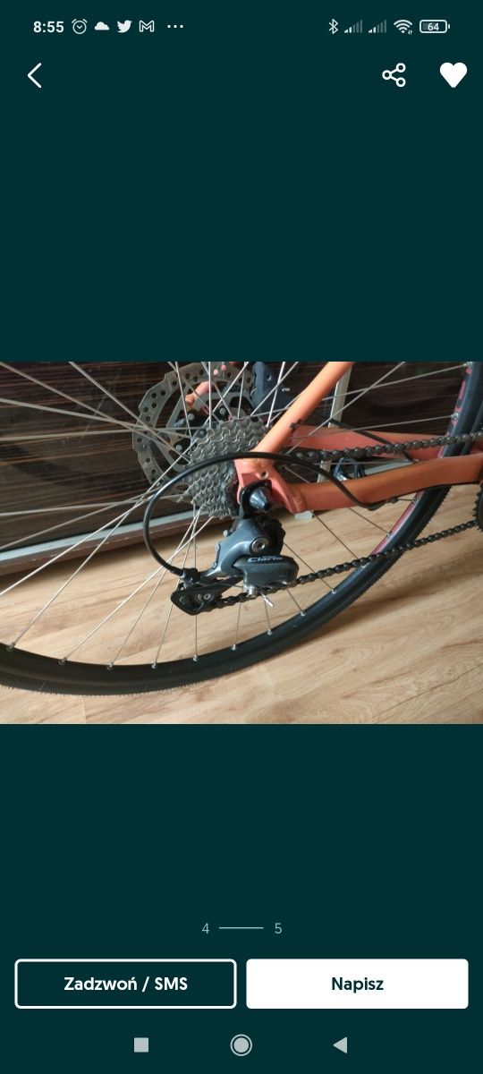 Cube SL Road damski rama 50 cm Rozmiar S