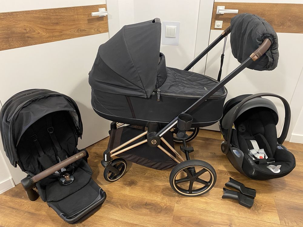 Cybex priam 3 в 1 rose gold