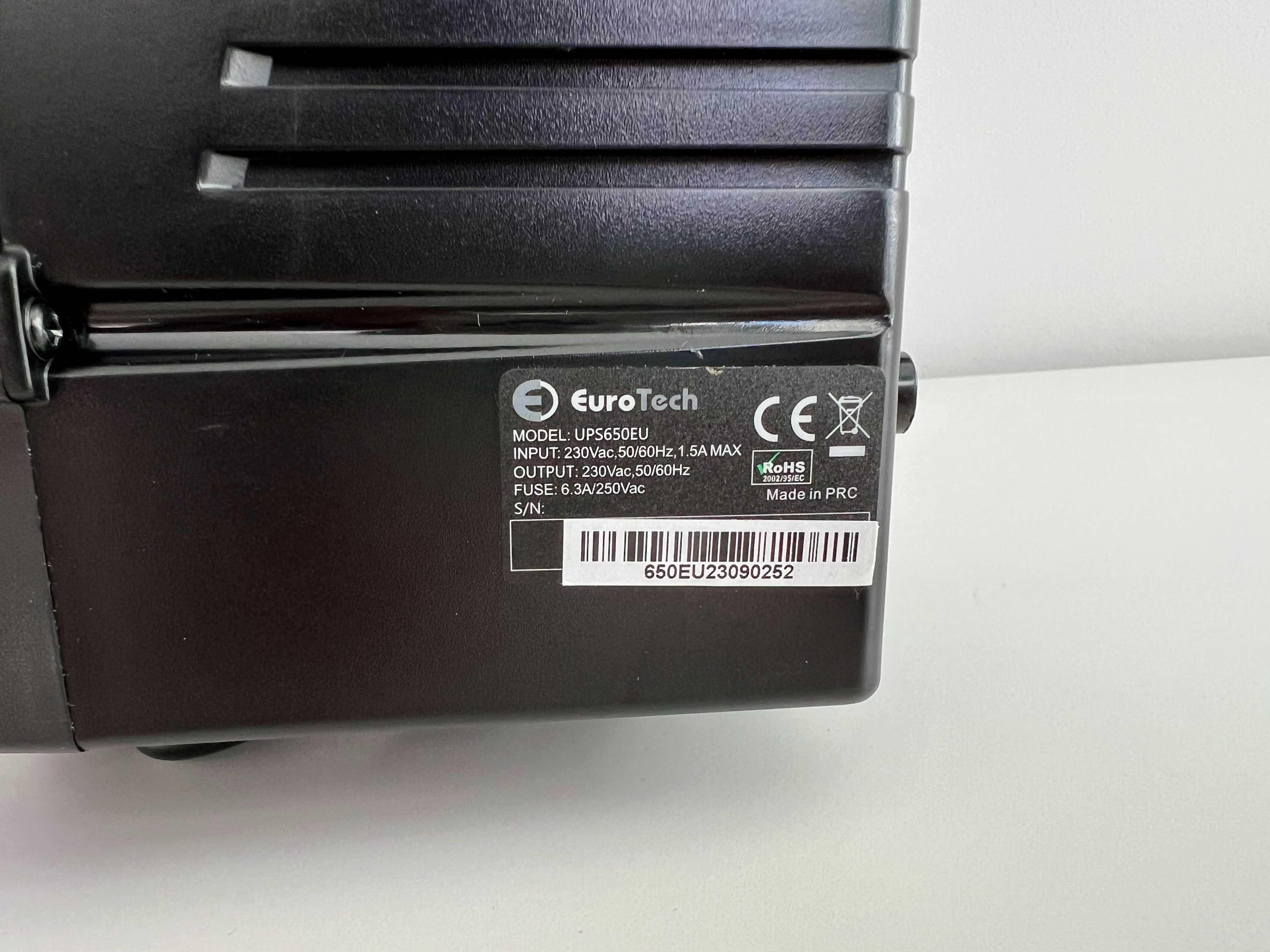 Smart UPS Eurotech UPS650EU 650VA 390W