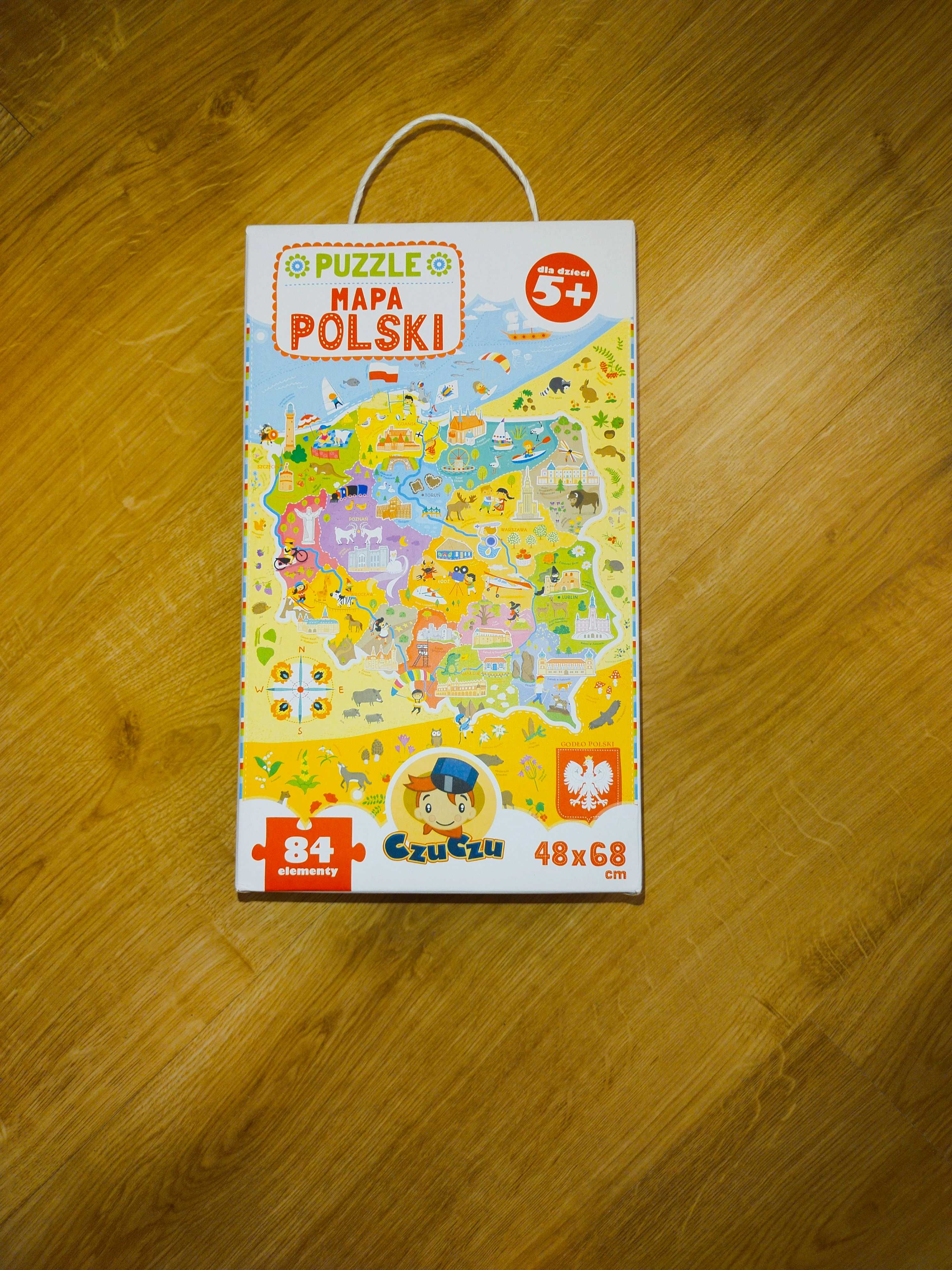 CzuCzu puzzle Mapa Polski