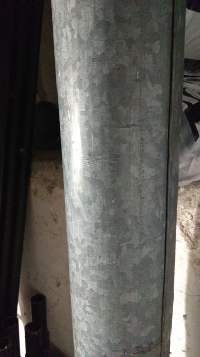 Труби і коліна - оцинковані.