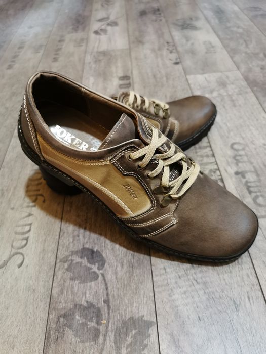 Jokery męskie Skorzane Buty 43 rozmiarr