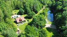 LEŚNICZÓWKA domek sauna balia stawy w lesie 2,5 ha wyłączność!