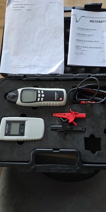 Wykrywacz kabli tester i lokalizator przewodów Voltcraft LSG-10