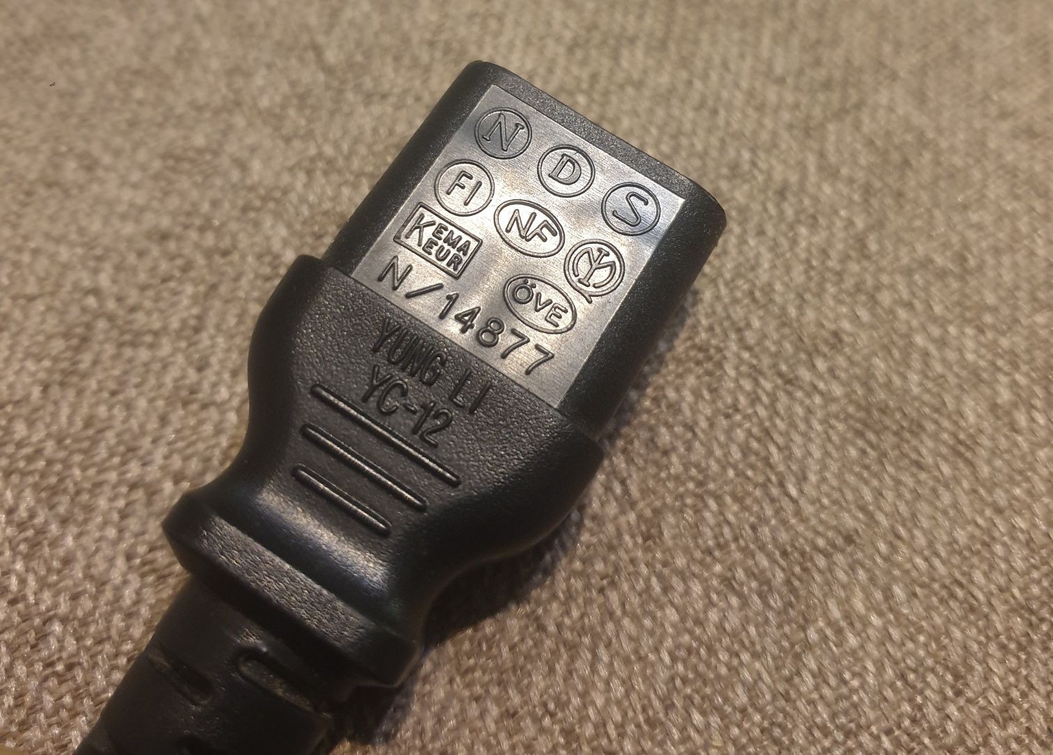 Кабель живлення Yung Li YP-22 YC-12 - 16A 220V
