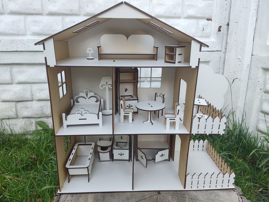 Ляльковий будиночок Будинок для Lol Дом для барби з меблями