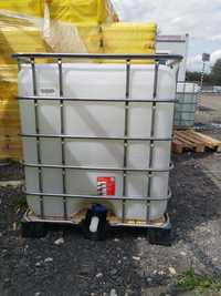 Zbiornik pojemnik na wodę mauzer 1000L używany