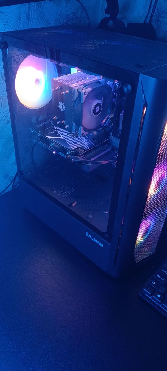 Игровой ПК Ryzen 5 5600X / RTX 3060 Ti / 32GB RAM / SSD 1TB+SSD 128GB