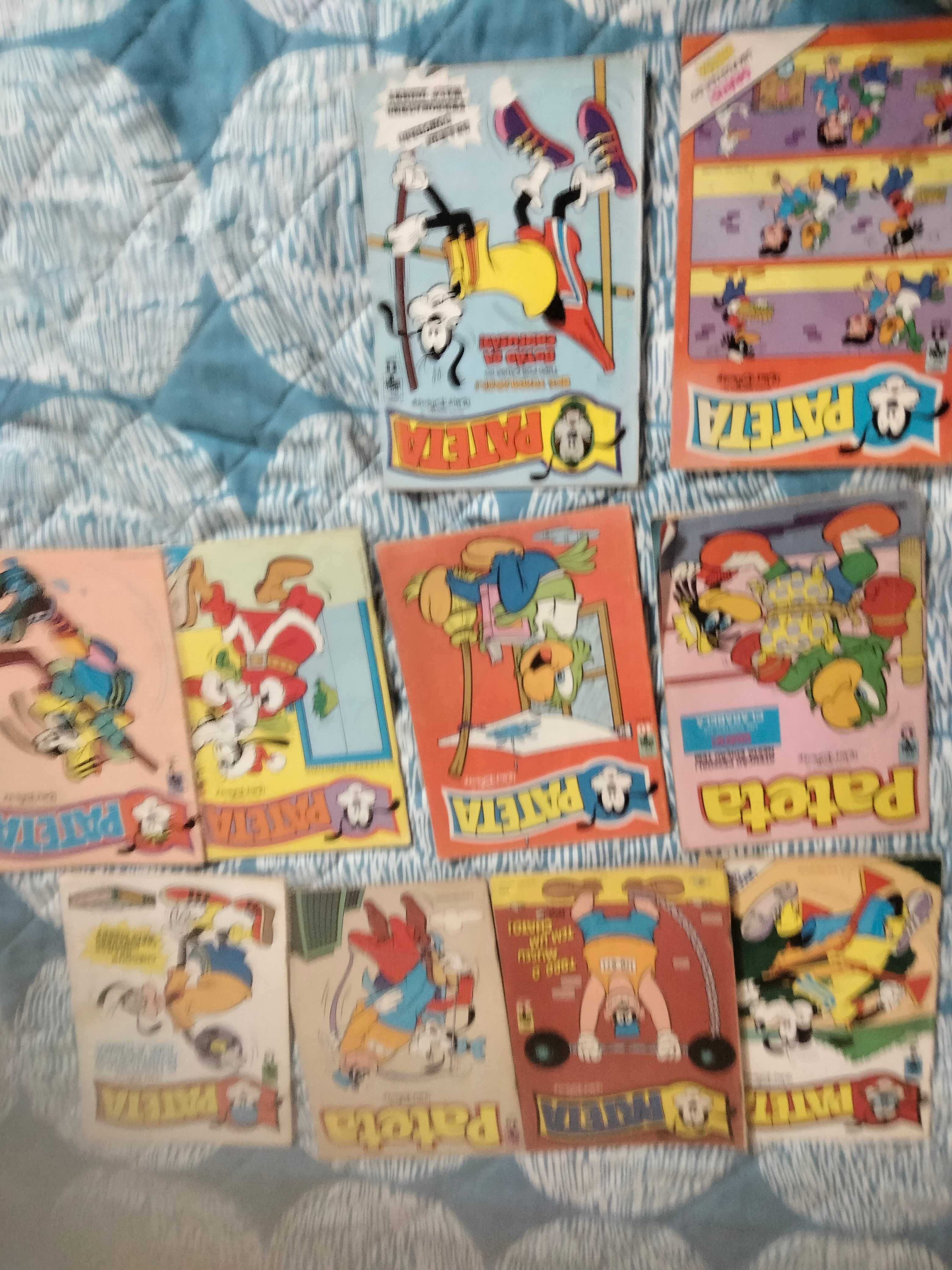 Revistas antigas da banda desenhada Pateta