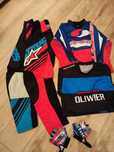 Zestaw na rower, Spodnie Alpinestars 26, Bluzka, rekawiczki