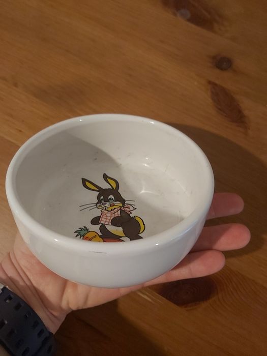 Ceramiczna miseczka dla gryzonia