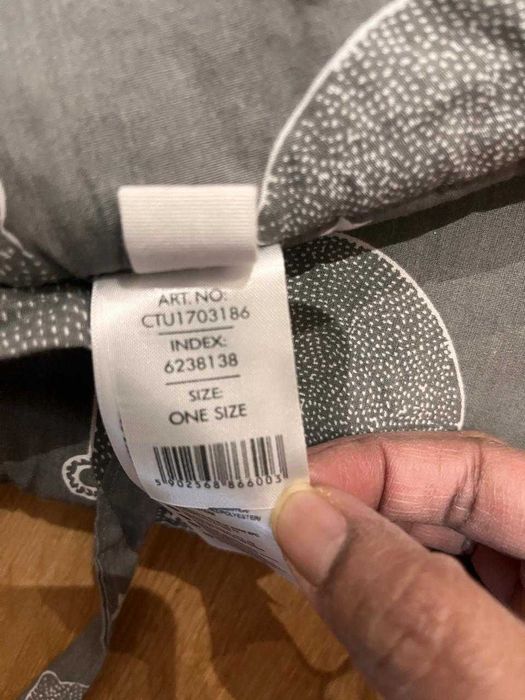 Ochraniacz do łóżeczka COOL CLUB – jeden rozmiar, misie, szary