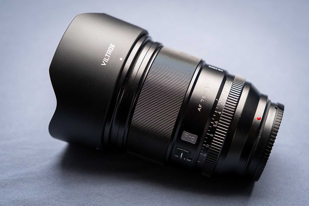 Viltrox AF 75mm f/1.2 XF Pro + Marumi SF Plus UV – nowy, faktura VAT