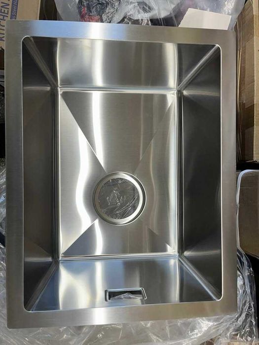 Zlewozmywak jednokomorowy stal nierdzewna 35x45