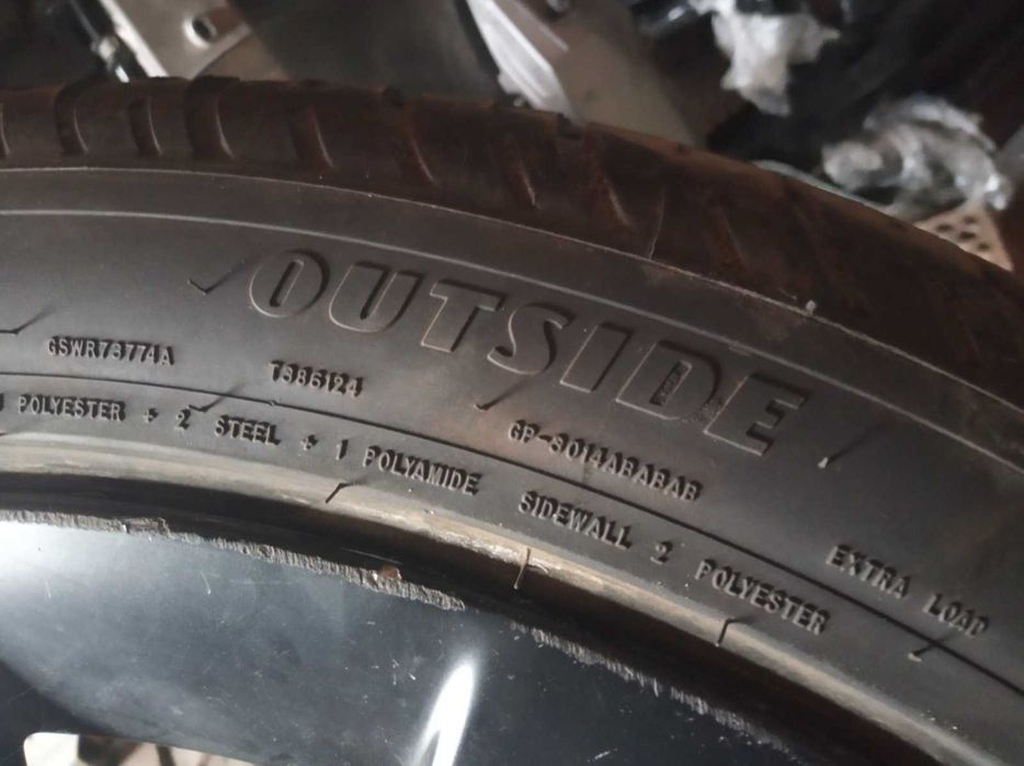 255  40   r20 шина tesla model Y   good year outside  пробег 10 т 1шт