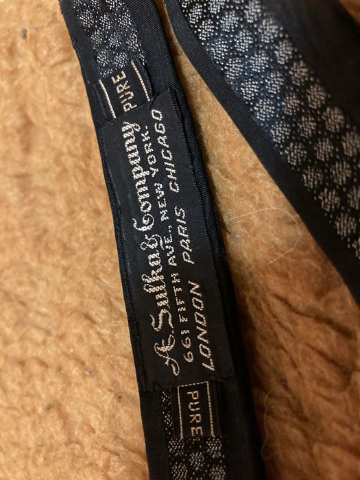 Smoking vintage 3-częściowy z muszką