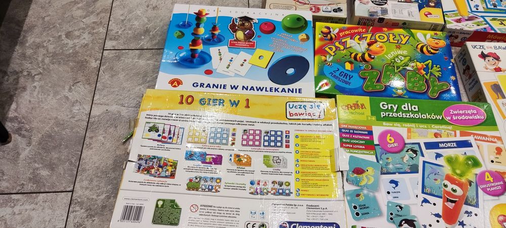 Zestaw gier i zabaw