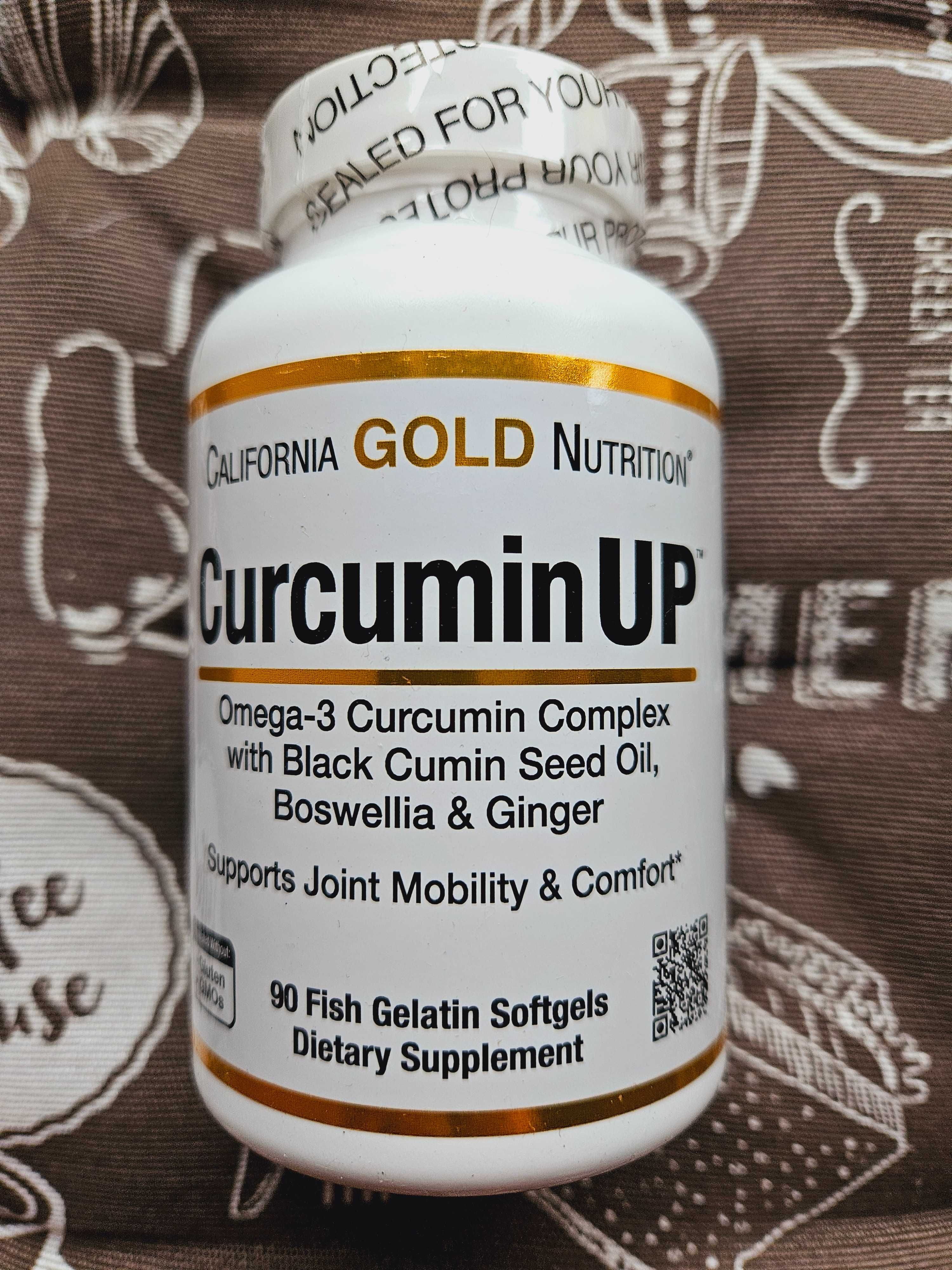 California Gold curcumin куркумін з Омега-3 куркумин для суглобів