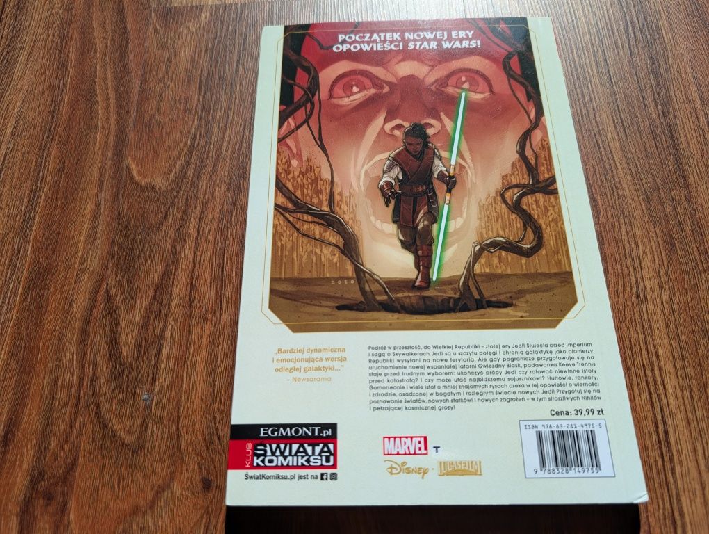 Star wars komiks Wielka Republika Bez strachu
