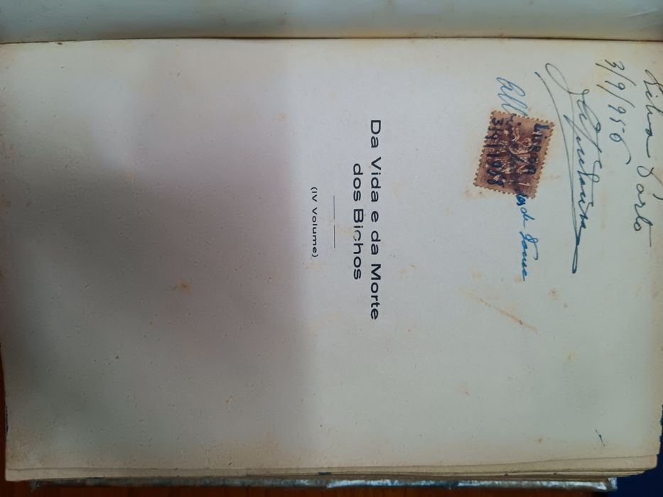 "A Vida e da Morte dos Bichos"