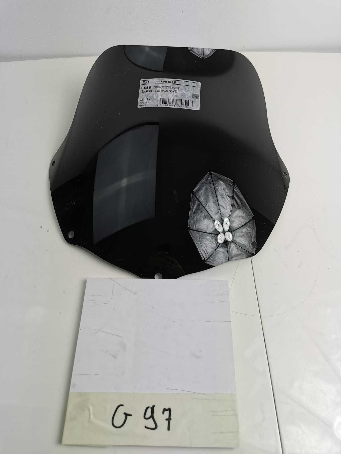 Oryginalna szyba MRA do Suzuki GSX-R 600 97 / 750 96 - 97 ciemna
