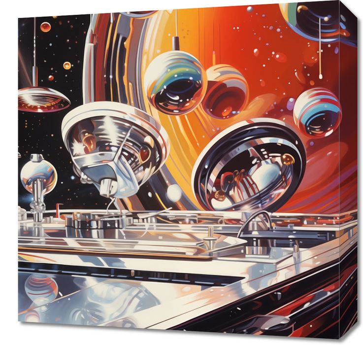 Obraz 50x50cm Orkiestra Sfer