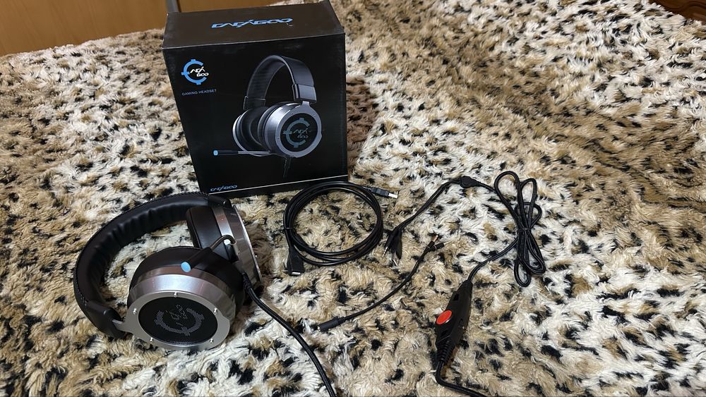 Headset Gaming | Fones e Microfone com LED