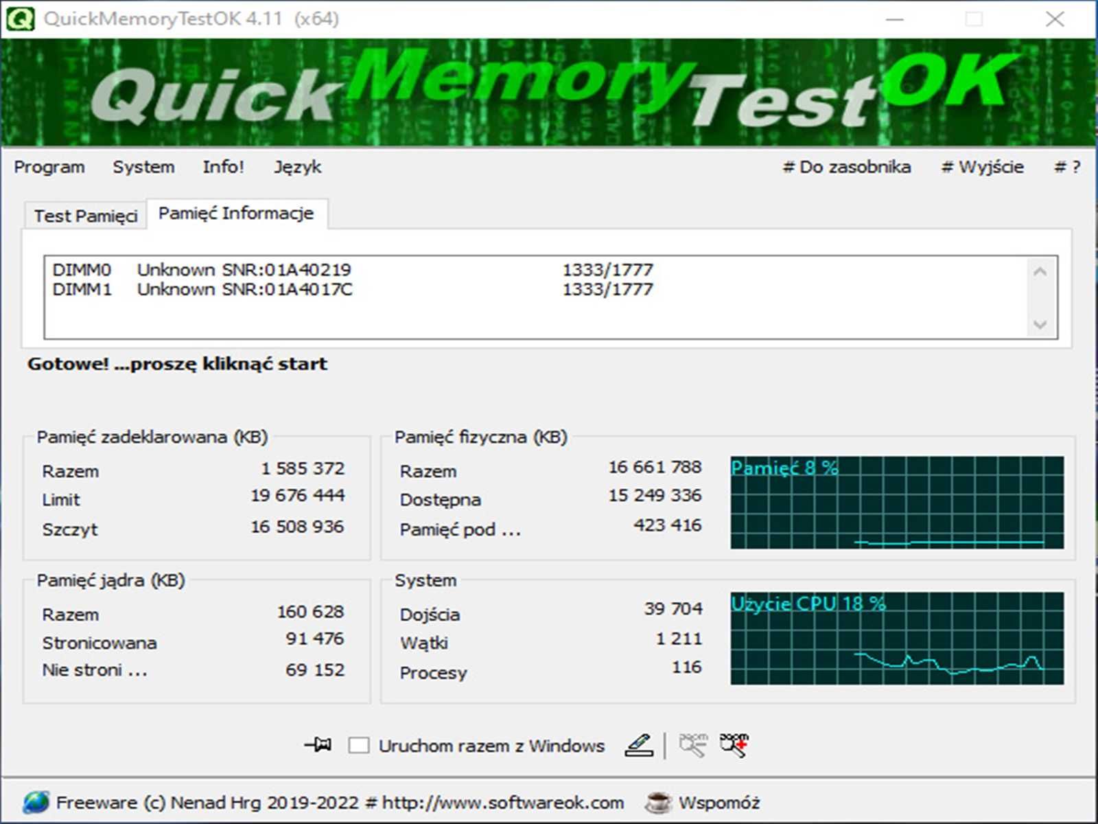 DDR3 8GB TimeTec 14900 L