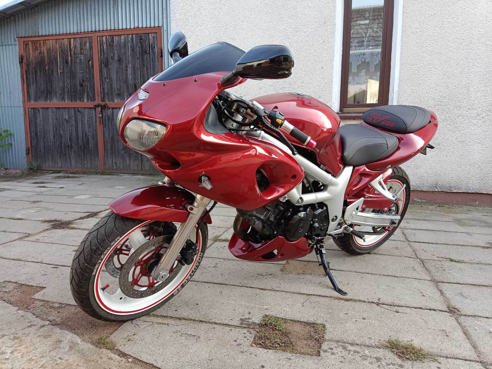 Motocykl Suzuki sv 650 cm3 2000r