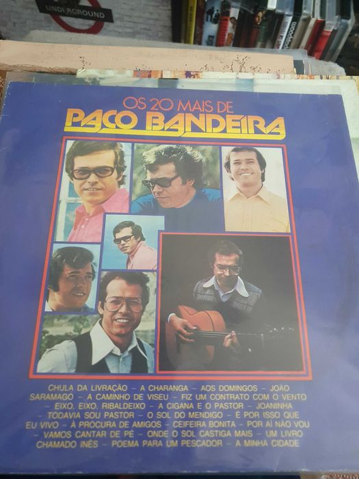 Paco Bandeira  Capas e discos como novos