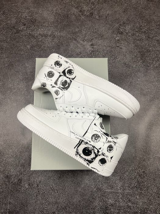 Кросівки Nike Air Force 1 x Supreme x CDG