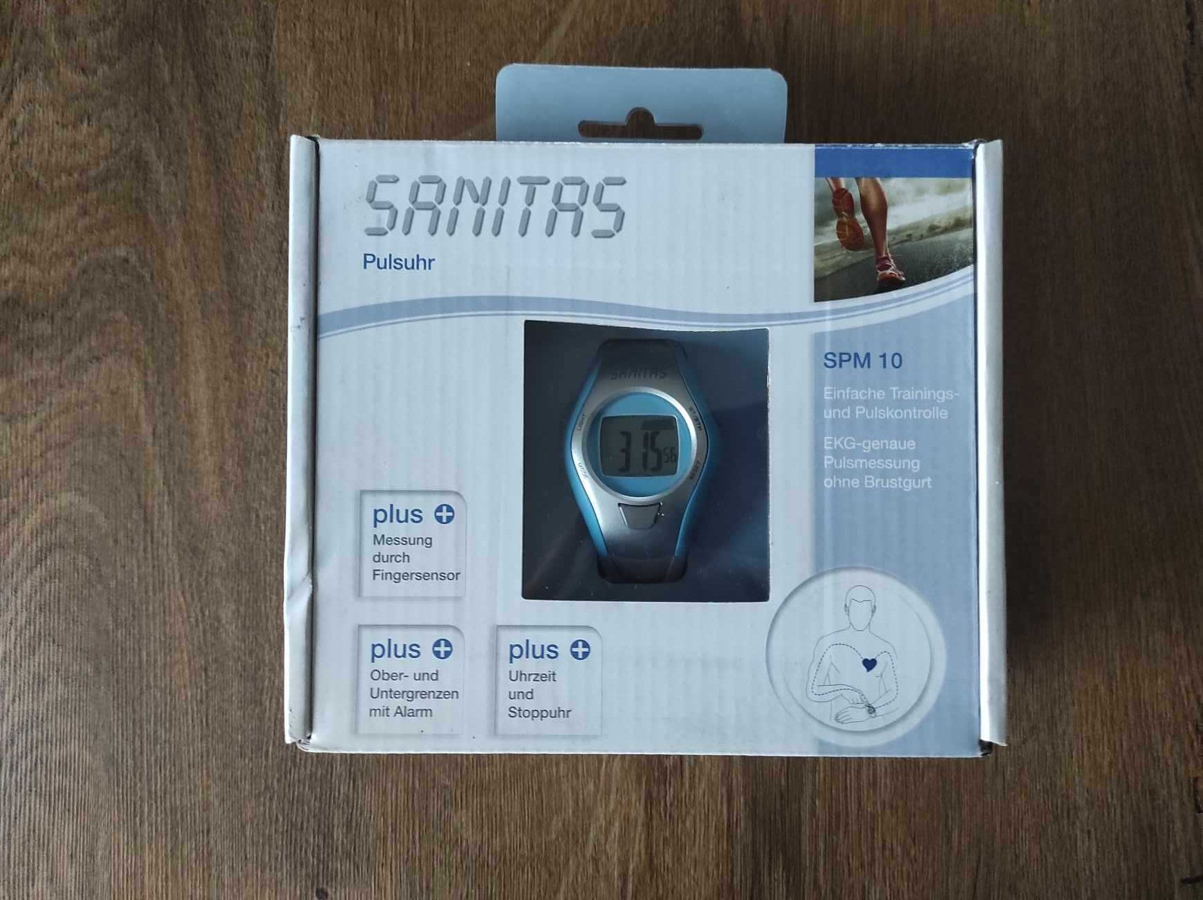 Zegarek sportowy pulsometr Sanitas