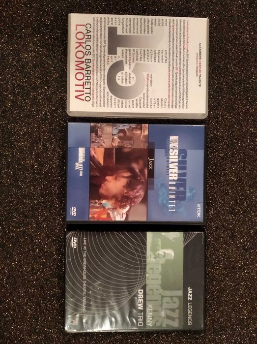 DVD's Jazz: Carlos Barretto, Horace Silver, Kenny Drew