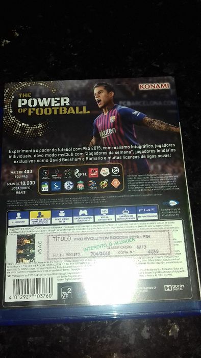 Oportunidade a não perder - Jogo PS4 - PES2019