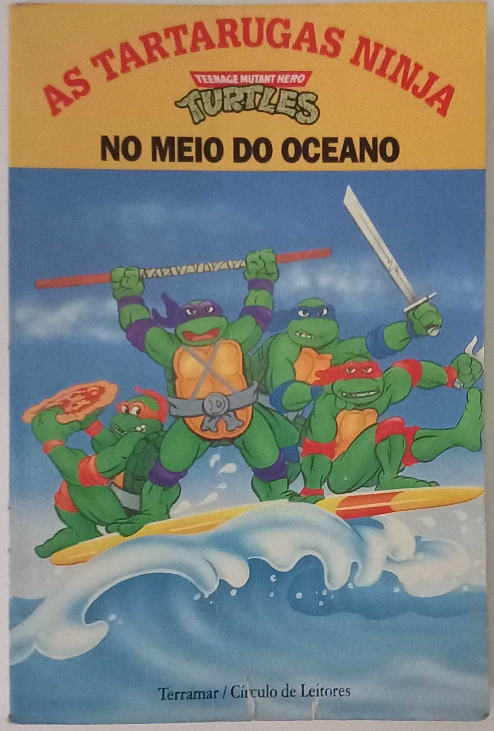 As Tartarugas Ninja no Velho Oeste Selvagem e No Meio do Oceano