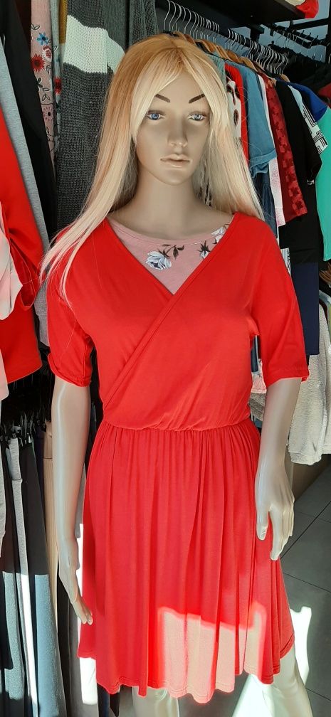Czerwona sukienka MORAJ XL NOWA