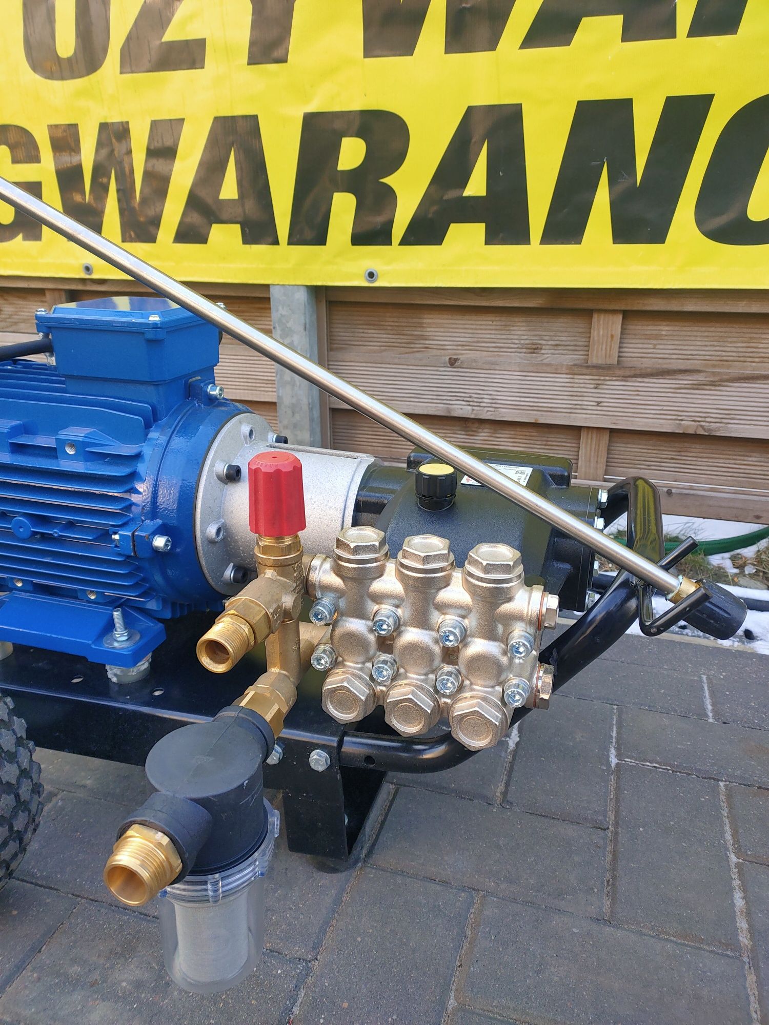 Myjka ciśnieniowa przemysłowa KARCHER. INTERPUMP. EHRLE. KRANZLE. HAWK