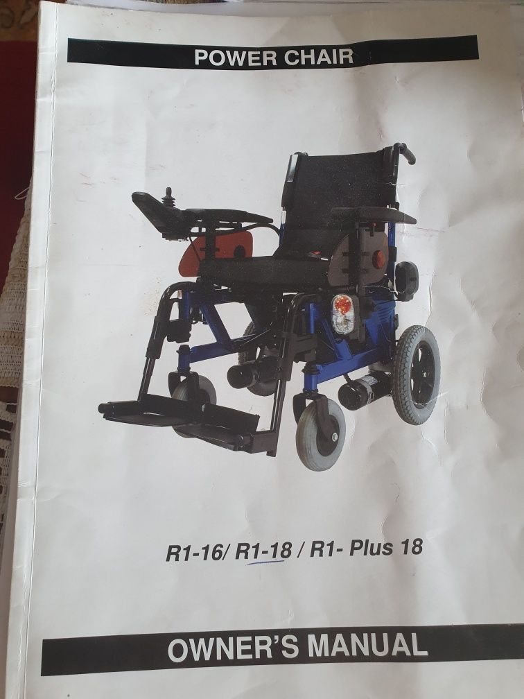 Power Chair Elektryczny wózek inwalidzki
