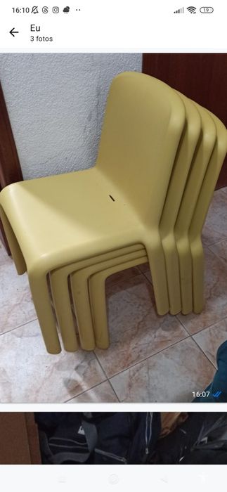 Conj. 4 cadeiras ikea