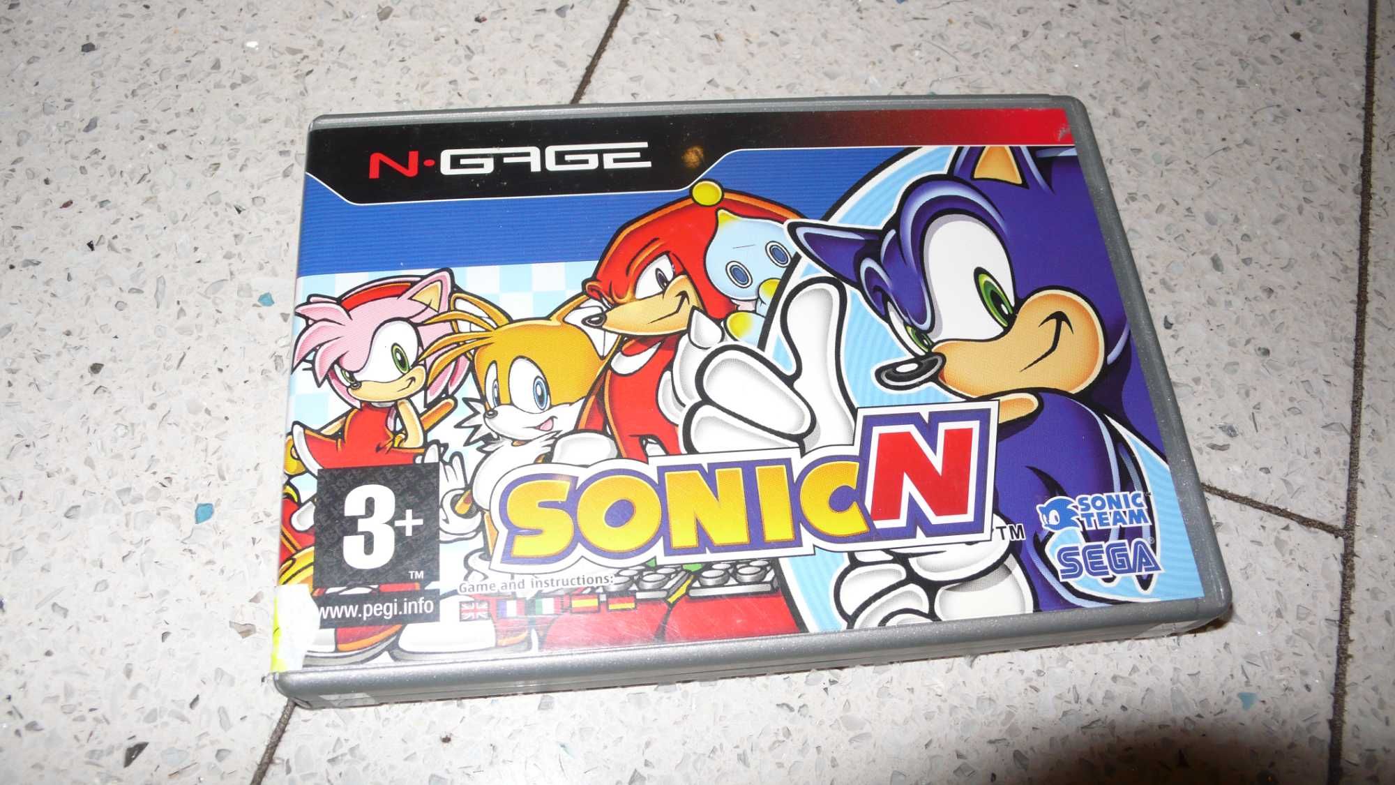 Sonic N N-gage retro unikat