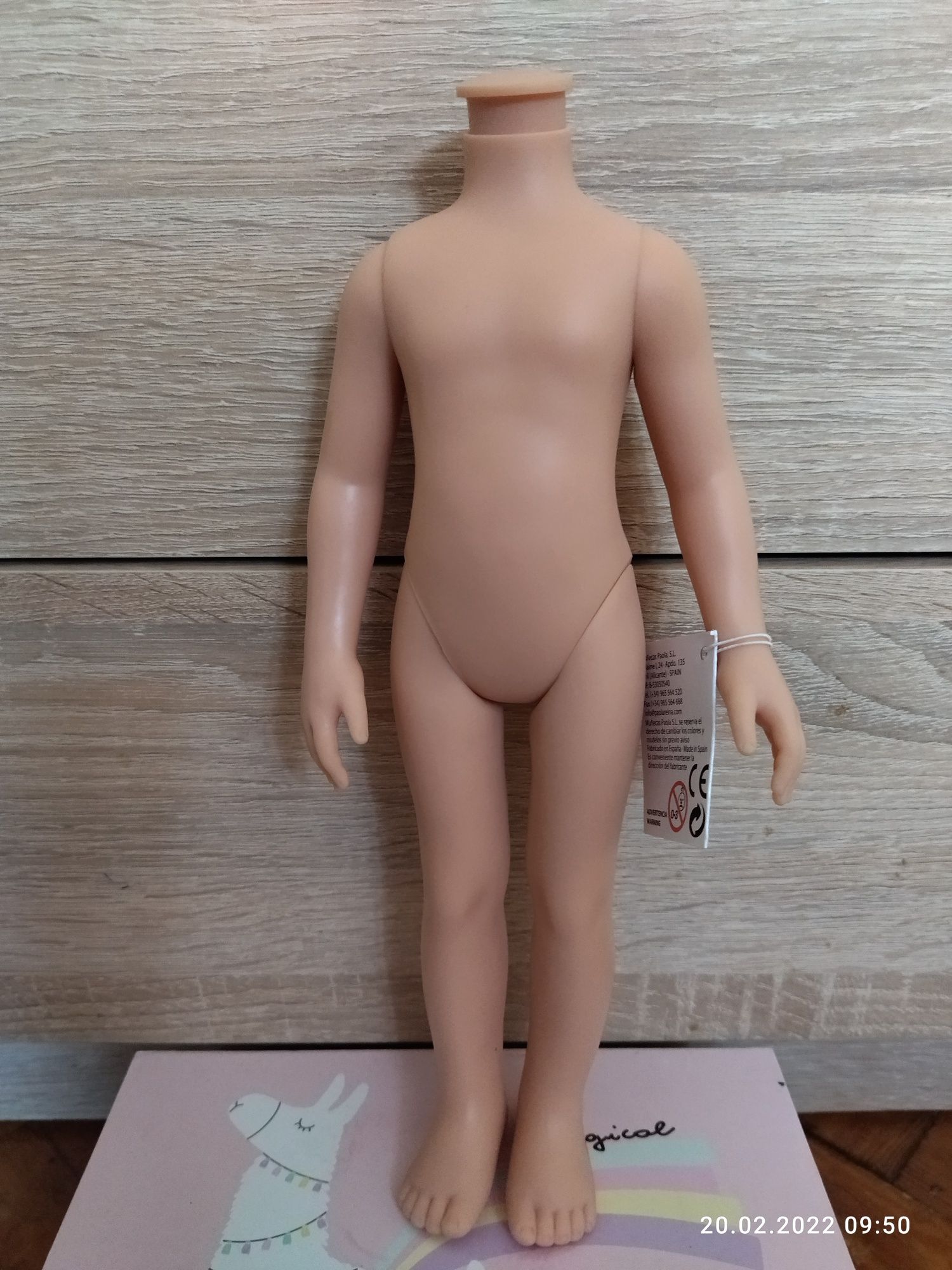 Новое тело от куклы Паола Рейна. Paola Reina