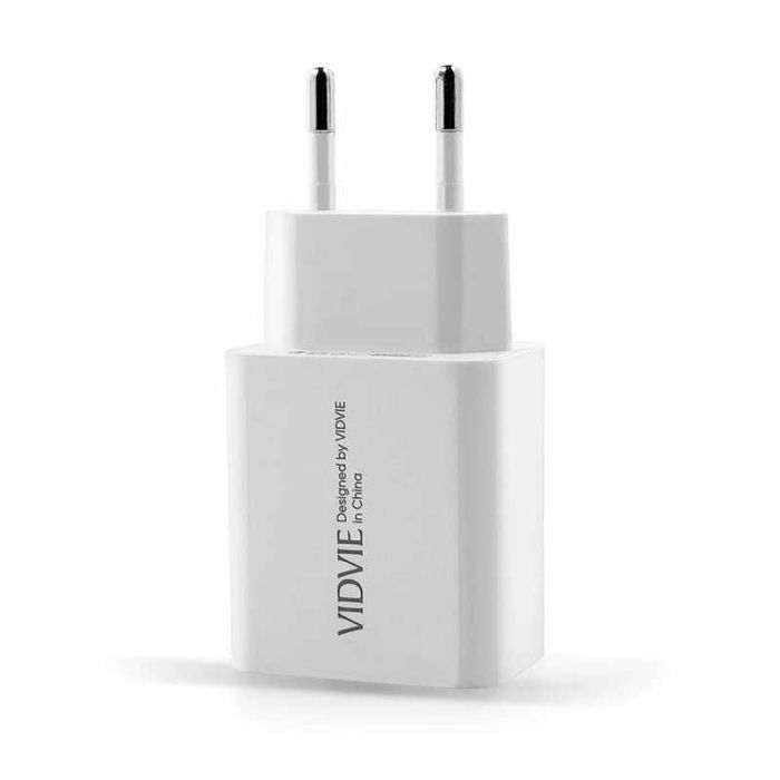 Szybka ładowarka sieciowa do iPhone VIDVIE USB-C 20W