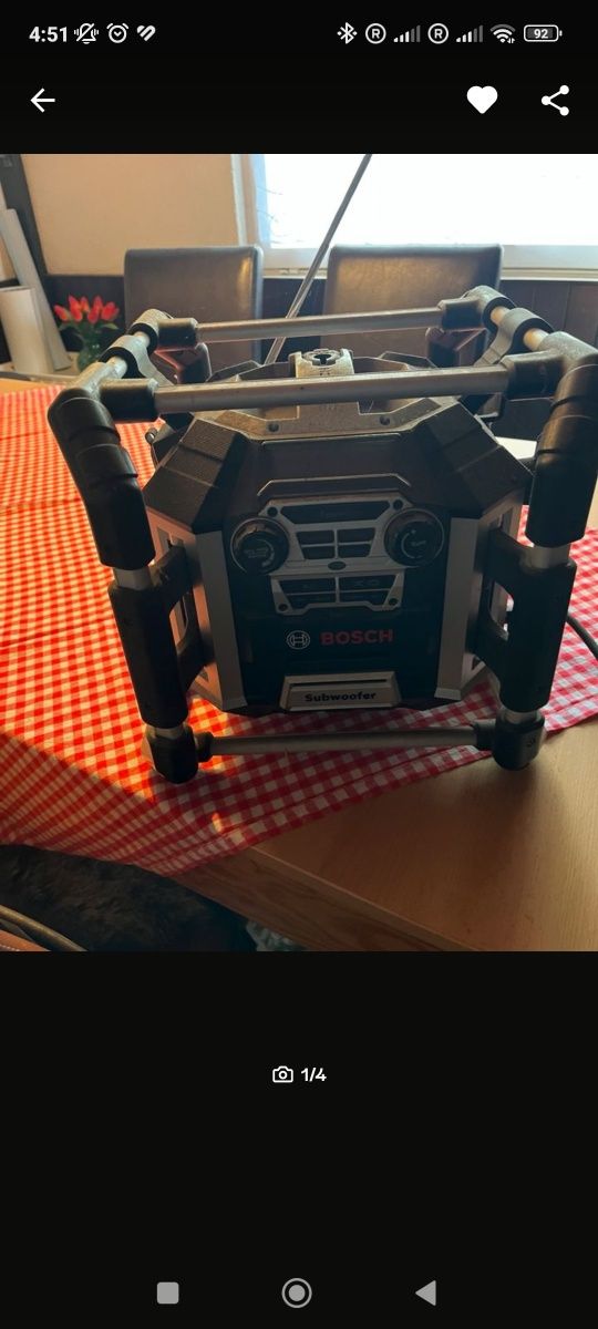 Radio Bosch budowlane