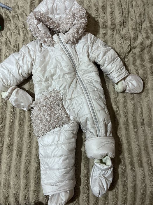 Дитячий зимовий комбінезон  для дівчинки