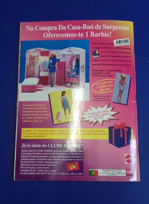 Barbie Style Caderneta