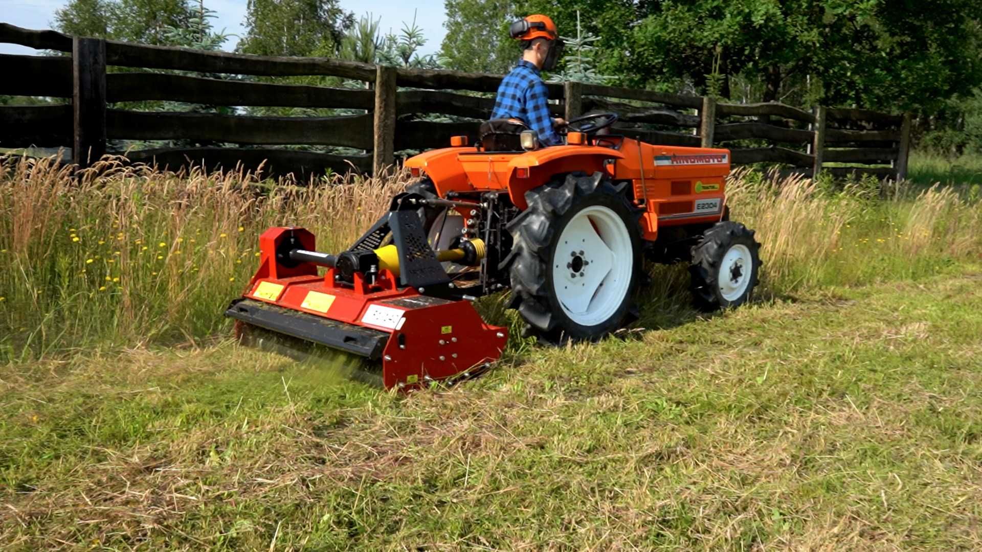 Kosiarka bijakowa REMET F1-140 == Mulczer do trawy == PROMOCJA