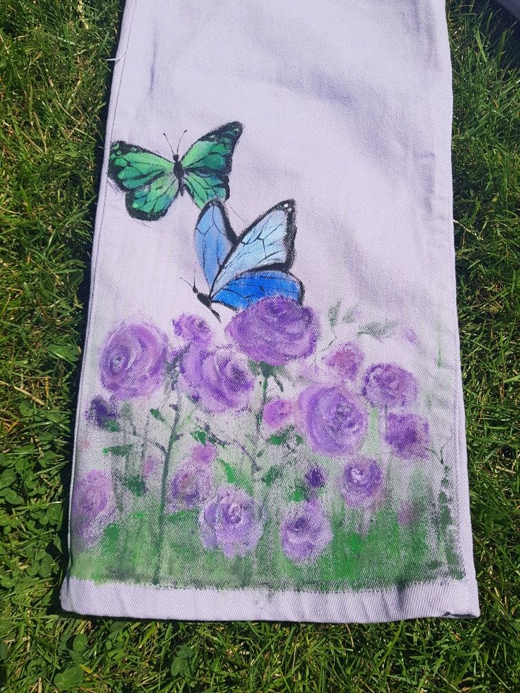 Spodnie custommade alice in wonderland