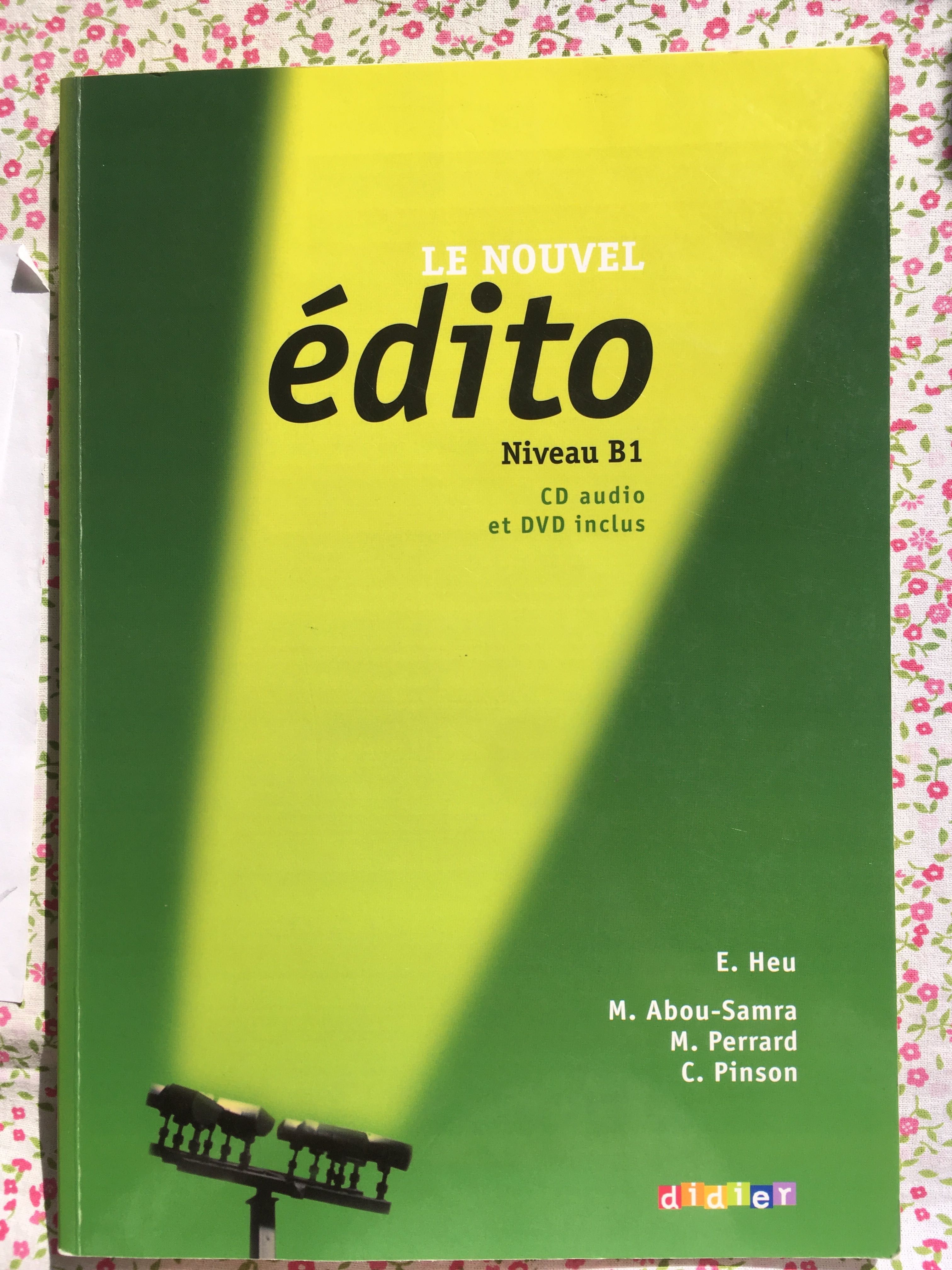 Le Nouvel Édito B1 + CD + DVD podręcznik francuski