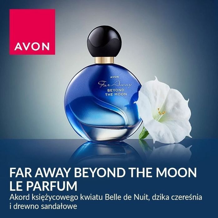 Odsprzedam perfumy Avon Far Away Beyond The Moon 50ml